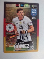 Karta panini autograf Niemcy Mario Gomez Fifa 365