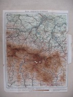 DAS RIESENGEBIRGE-KARKONOSZE przedwojenna MAPA