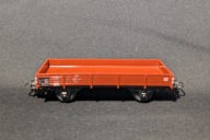 WAGON TOWAROWY PLATFORMA Z BURTAMI W TABORZE DB - H0 - MARKLIN