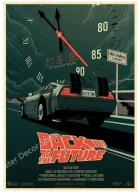 Plakat „Back to the Future” – Kultowy Plakat Filmowy Retro