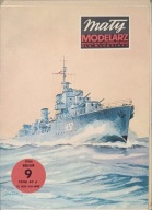 Mały Modelarz 9/1986 niszczyciel ORP Garland