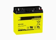 Sklep mefka.com.pl Akumulator AGM SUN Battery 12V 18Ah SB12-18V0 VdS P.Poż