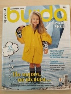 Burda moda dla dzieci 1/2015 szycie wykroje krawieckie diy wykrój