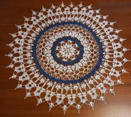 serwetka szydełkowa, szydełko RĘKODZIEŁO śr. 60 cm