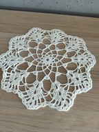 Serwetka serweta szydełkowe misterne rękodzieło misterne cacko śr27