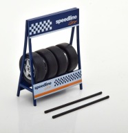 WHEELS Speedline Set of 4 1/18 ixo 18SET007W