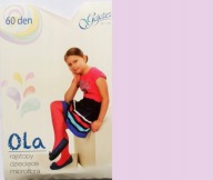 RAJSTOPY DZIEWCZĘCE GAJATEX OLA MICROFIBRA WRZOS 60 DEN r. 140-146 nr 744B