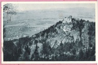 Pocztówka Niemcy 1928 Sudety Kynast Chojnik datownik Schreiberhau Szklarska