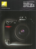 Katalog Prospekt Nikon D2xs 16 stron 2006 rok D