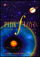 A2 PLAKAT MUZYCZNY MUZYKA ROCK KONCERT TRASA PLAKAT ZESPÓŁ PINK FLOYD