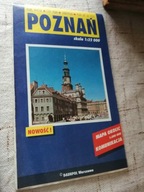Poznań stary plan miasta autobusy tramwaje