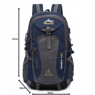 Plecak turystyczny Alaska 40L 20-40 l granatowo-szary