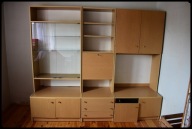 meblościanka regał szafa szafka barek witryna PRL