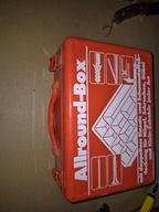 Stara skrzynka waluzka metalowa na narzedzia germany