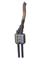 Tłumik środkowy BMW E65 N62 7505797 ORYGINAŁ wydech
