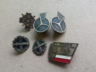 Odznaki Korpusówki 6 szt.