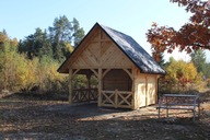 Altana ogrodowa, altana w stylu regionalnym