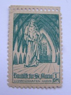 Niemcy - cegiełka na budowę kościoła St. Maria w Ludwigshafen 1 DM revenue