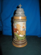 [@oz]Oryginalny Stary Kufel Karczmiak HR 1900r-21-