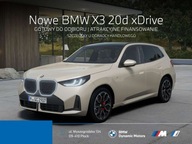 BMW X3 20d xDrive 197 KM mHEV - Gotowy do Odbioru - Pakiet M Pro - Hak 2.0
