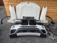 BMW X3 F25 X4 F26 LCI LIFT MASKA ZDERZAK PAS CHŁODNICE LAMPY XENON NADKOLA