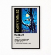 Plakat A4 z ramką IRON MAIDEN "FEAR OF THE DARK" 21x29,7cm