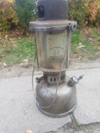 VINTAGE ANCHOR LAMPA NAFTOWA GÓRNICZA ,SZKŁO SCHOTT