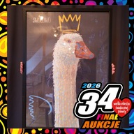 PLAKAT W RAMIE „SWOŁOWSKA GĘŚ” | AUTORSKA GRAFIKA | WOŚP