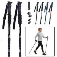 KIJKI DO NORDIC WALKING TREKKINGOWE DO CHODZENIA KIJE REGULOWANE 2 SZT
