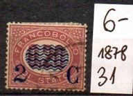 Włochy 20 , nr 31 , wydanie 1878