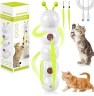 ELEKTRYCZNA ZABAWKA DLA KOTÓW Z AUTOMATYCZNYM CZUJNIKIEM RUCHU I PRZYSSAWKĄ