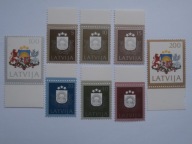 Łotwa - herby - Mi.305-12 OPIS ! **