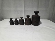 Stare odważniki zestaw 0,5-5kg