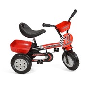 Rowerek trójkołowy Magic R5 czerwony napęd łańcuch