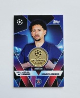 MATCH ATTAX 25/26 TOPPS MARQUINHOS UCL MEDAL WINNER