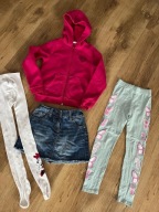 Zestaw ubranek r 122 dla dziewczynki