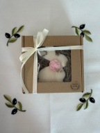 Wielkanocna świeca – Króliczek - box prezentowy