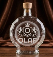 Klasyczna Karafka "Medalion" z TWÓJ GRAWER – Prezent z Klasą