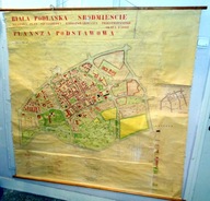 Biała Podlaska Śródmieście Plan Szczegółowy ścienny - przed zatwierdzeniem.