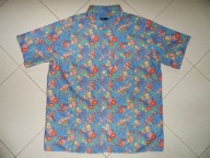 COTTON Kambodża NOWA ŚLICZNA HAWAJSKA KOSZULA r L XL