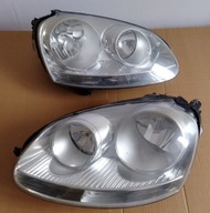 VW GOLF V 5 2007 REFLEKTOR LAMPA PRZEDNIA LEWA LUB PRAWA USZKODZONE ZACZEPY