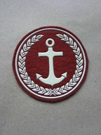 Naszywka wojskowa kotwica