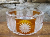 PRL - Kryształowa Salaterka/Miseczka_HUTA JULIA