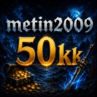 METIN 2009 50KK 50 MILONÓW YANG YANGI METIN2009