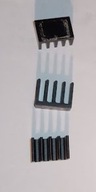 2x radiator aluminiowy chłodzenia 13X20X15 mm 13 X 20 X 15 czarny
