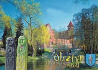 OLSZTYN - ZAMEK KAPITUŁY WARMIŃSKIEJ - ŁYNA - KAMIENNA BABA - HERB