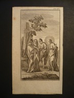 Jezus w drodze do Emaus, oryg. 1746