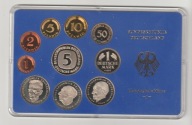 Niemcy NRF zestaw 10 szt 1983 J stan PP UNC