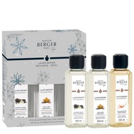 Zestaw olejków Tytoń bursztynowy/Majestat wanilii/Szampan Maison Berger