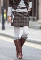 SPÓDNICZKA W KRATKE-ROZM 42